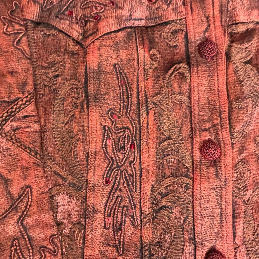 Flashback Embroidered Jacket Plus Size Vintage 3X… - image 9